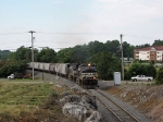 The 44T crossing Acorn Dr.